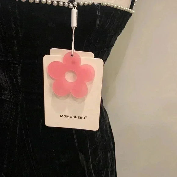 Momoshero Beaded Halter Dress - Picture 4 of 5